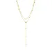 waterproof Y-ketting in verguld staal - OCEANA