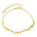 waterproof armband in verguld staal - OCEANA