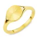 waterproof ring in verguld staal - OCEANA