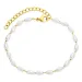 waterproof parel armband in verguld staal - OCEANA