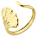 waterproof verstelbaar ring in verguld staal - OCEANA