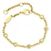 waterproof zirkoon armband in verguld staal - OCEANA