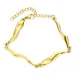 waterproof armband in verguld staal - OCEANA
