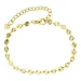 waterproof armband in verguld staal - OCEANA