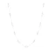 waterproof parel ketting in staal - OCEANA