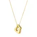 waterproof ketting in verguld staal - OCEANA