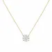 waterproof zirkoon ketting in verguld staal - OCEANA