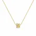 waterproof zirkoon ketting in verguld staal - OCEANA