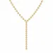 waterproof Y-ketting in verguld staal - OCEANA