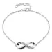 infinity armband in zilver