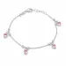 hart armband in zilver met hanger in zilver - Little Ones