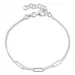 armband in zilver 17 plus 3 cm x 3,1 mm
