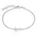 familie armband in zilver met Hart - Zoon in zilver