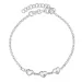 hart armband in zilver