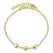 hart armband in verguld sterlingzilver