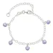 hart kinder armband in zilver
