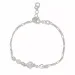 hart armband in zilver