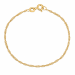 BNH singapore armband in 14 karaat goud 17 cm x 1,5 mm