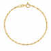 BNH singapore armband in 8 karaat goud 17 cm x 1,5 mm