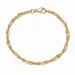 BNH singapore armband in 8 karaat goud 17 cm x 3,5 mm