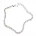 BNH cordel armband in zilver 17 cm x 3,2 mm