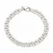 BNH Bismarck armband in zilver 17 cm x 6,5 mm