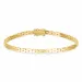 BNH Schakelarmband in 14 karaat goud 18,5 cm x 3,0 mm