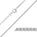 BNH venetiaanse armband in zilver 17 cm x 1,5 mm