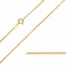 BNH slangenketting in 8 karaat goud 42 cm x 1,0 mm