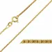 BNH venetiaanse ketting in 14 karaat goud 45 cm x 1,3 mm