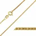BNH venetiaanse ketting in 14 karaat goud 50 cm x 1,3 mm