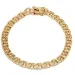 BNH Bismarck armband in 8 karaat goud 21,0 cm x 4,5 mm