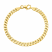 BNH pantserarmband in 8 karaat goud 21 cm x 5,3 mm