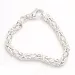 Koning armband in zilver 21 cm x 4,8 mm