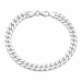 BNH pantserarmband in zilver 21 cm x 6,6 mm