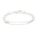 BNH Bismarck armband in zilver 14 cm x 5,0 mm