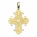 21 x 25 mm goud dagmarkruis in 14 karaat goud - Amoré