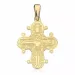 17 x 20 mm goud dagmarkruis in 8 karaat goud - Amoré