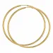 60 mm BNH creool in 8 karaat goud