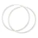 40 mm BNH zilver creool in zilver