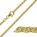 BNH Anker ronde armband in 14 karaat goud 21 cm x 2,0 mm
