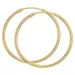 32 mm BNH creool in verguld sterlingzilver
