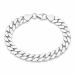 BNH pantserarmband in zilver 17 cm x 9,0 mm