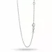 Ankerketting in gerodineerd zilver 42 plus 3cm x 1,4 mm