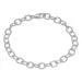 Bedeltjes armband in zilver  x 5,4 mm