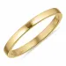Eenvoudige ring in 8 karaat goud