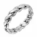 ketting ring in geoxideerd sterlingzilver