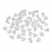 100 paar butterflies in plastic