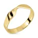 ring in verguld sterlingzilver