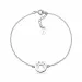 poot armband in zilver - Little Ones